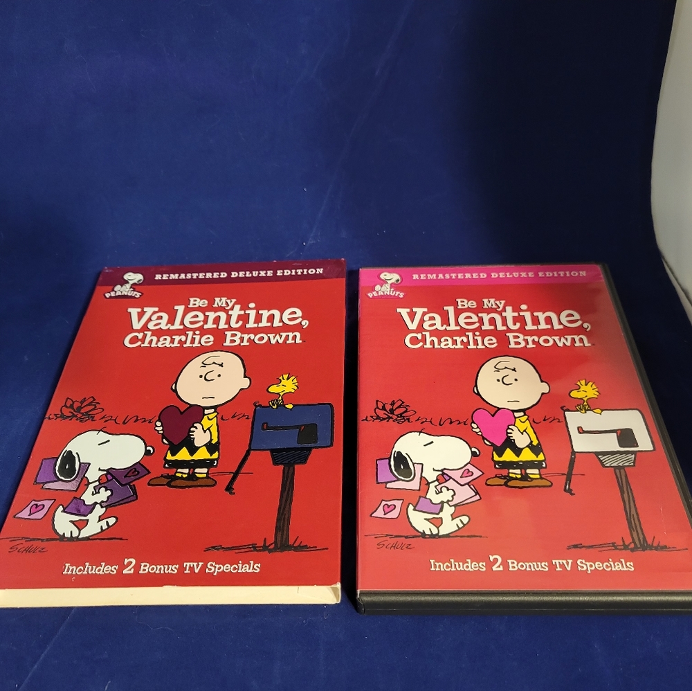 Remastered Deluxe Ed. Be My Valentine Charlie Brown DVD includes 2 bonus TV epis